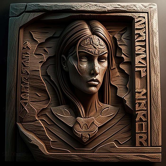 3D model Tomb Raider II game (STL)
